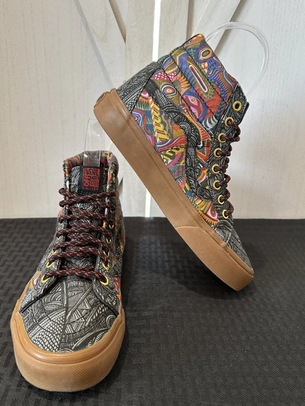 Vans x Zio Ziegler Sk8-Hi Reissue OTW Gallery Sneakers Women’s 7 Men’s 5.5